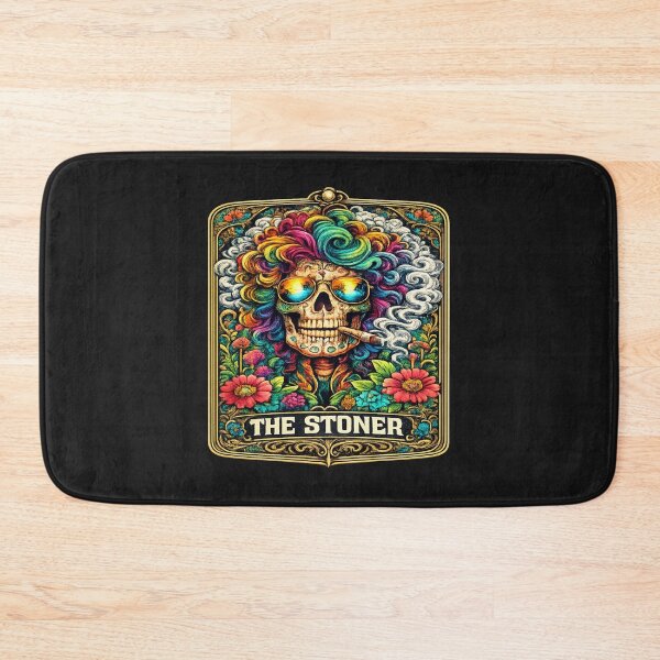 Item preview, The Stoner Skull Vintage Psychedelic Art Shirt designed and sold by GhostDawgs.