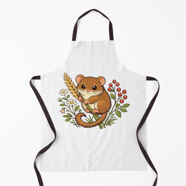 Item preview, Sweet Dormouse – Woodland Creature Vector Art designed and sold by furrydrool.