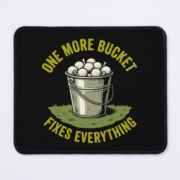 Item preview, One More Bucket Golf Dad Humor  designed and sold by Milasneeze.