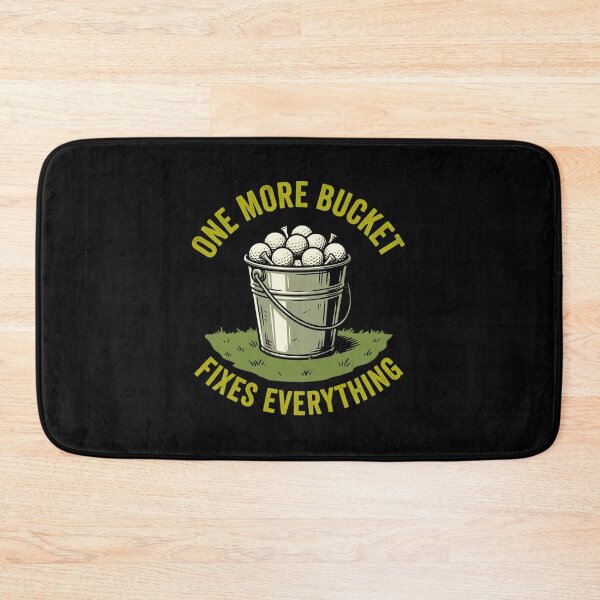 Item preview, One More Bucket Golf Dad Humor  designed and sold by Milasneeze.