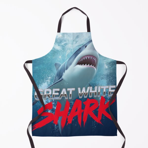 Item preview, Great White Shark Print designed and sold by Lichentroupe63.