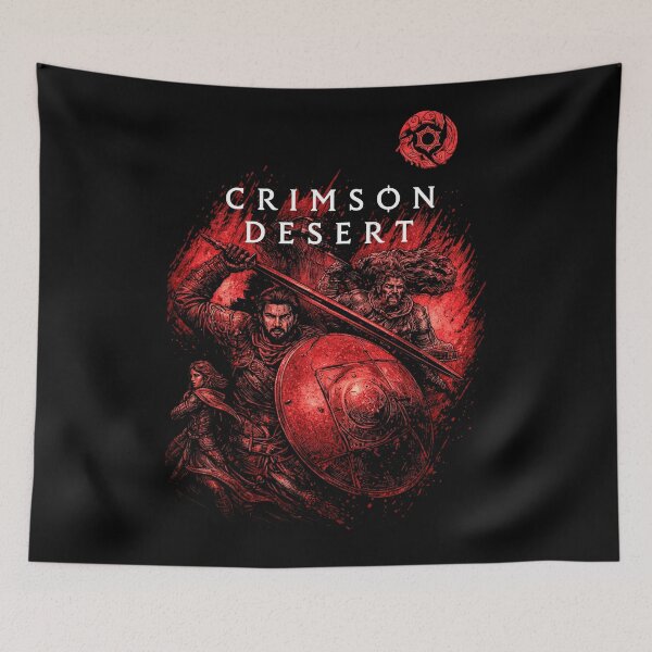 Item preview, crimson desert designed and sold by El Hermano Gym.