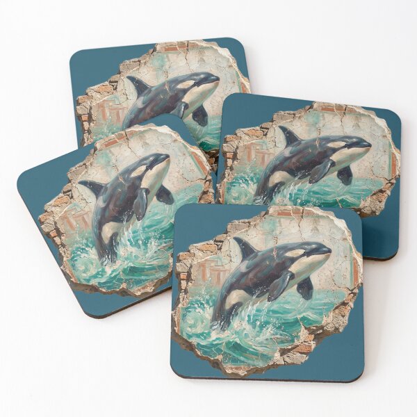 Item preview, The Playful Orca // Le Géant de l'Onde designed and sold by codex antique.