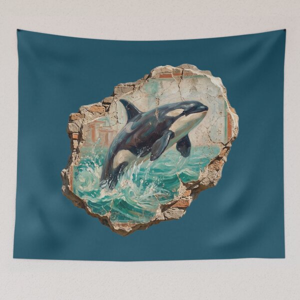 Item preview, The Playful Orca // Le Géant de l'Onde designed and sold by codex antique.
