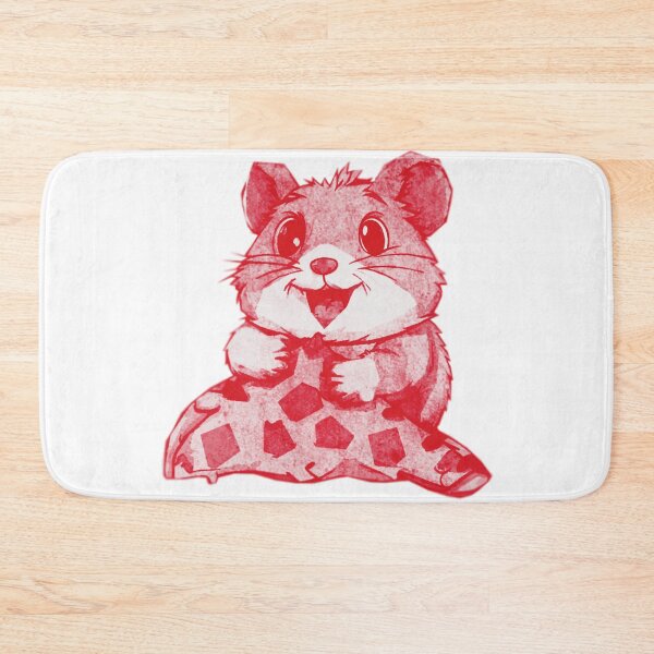 Item preview, Cute Hamster Eating Pizza designed and sold by kinpirks.