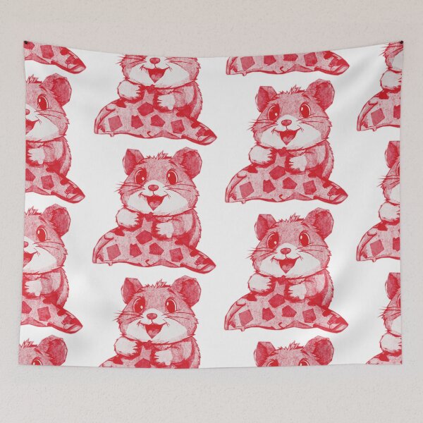Item preview, Cute Hamster Eating Pizza designed and sold by kinpirks.
