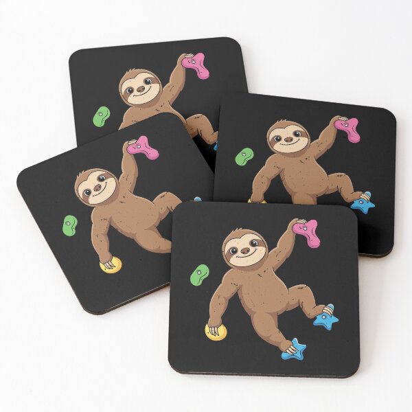 Item preview, Sloth Bouldering And Rock Climbing, Wall Climbing Lovers, Wall Climber, Free Climbing, Climbing Walls Graphic, Rock Climbing  designed and sold by DoodleUrban.