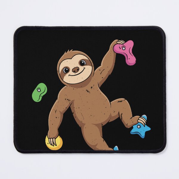 Item preview, Sloth Bouldering And Rock Climbing, Wall Climbing Lovers, Wall Climber, Free Climbing, Climbing Walls Graphic, Rock Climbing  designed and sold by DoodleUrban.