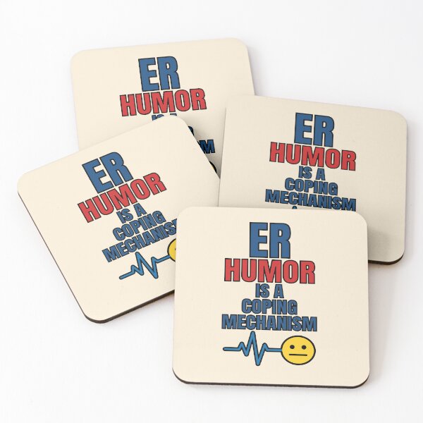 Item preview, Sarcastic ER Nurse Gift Funny Coping Mechanism Emergency Room Design designed and sold by Dantin.