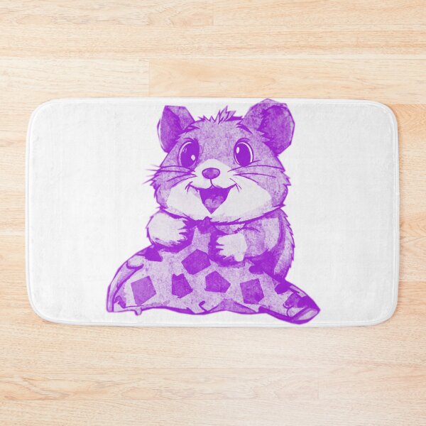 Item preview, Cute Hamster Eating Pizza designed and sold by kinpirks.