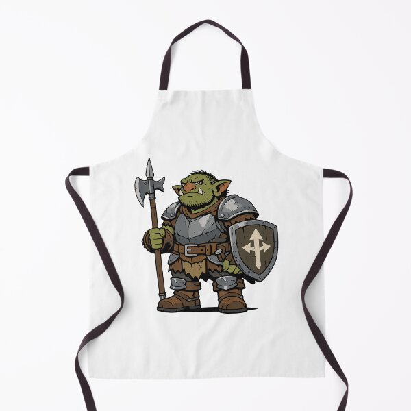 Item preview, Ogre Warrior With Sword And Shield designed and sold by furrydrool.
