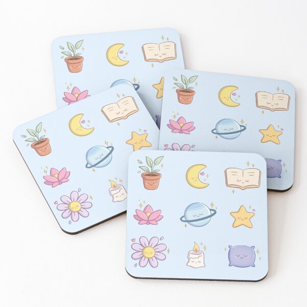 Item preview, Dreamy Moments — Cute Pastel Objects & Celestial Vibes designed and sold by Magsu.art.