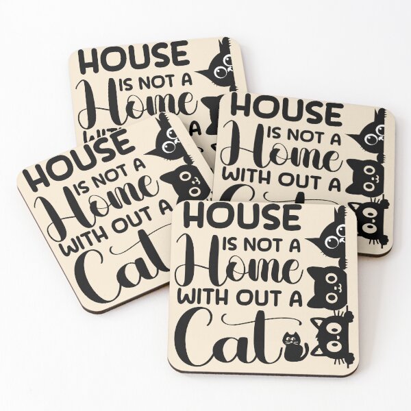 Item preview, House Is Not A Home Without A Cat Funny Cat Lover Shirt Cat Mom Gift Main tag designed and sold by Negisandeep studio.