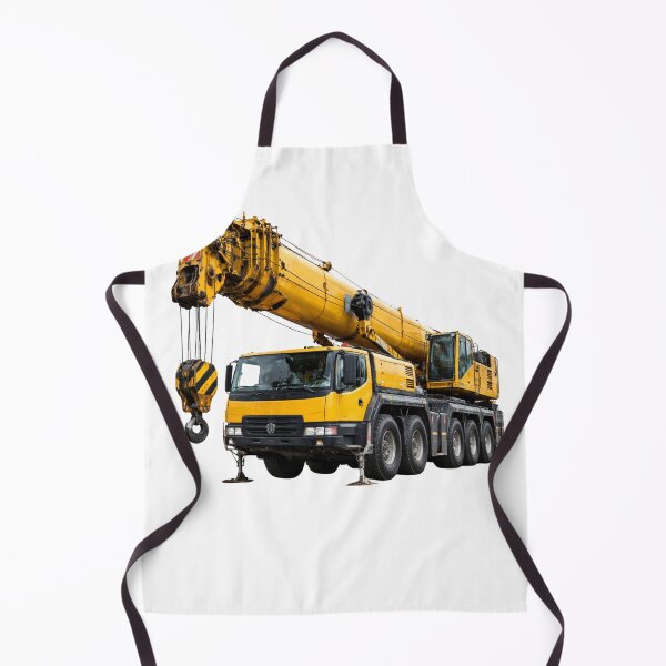 Item preview, Powerful Mobile Crane Illustration – Heavy Construction Machinery Art designed and sold by Radekku.