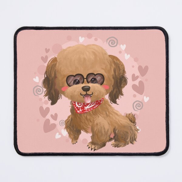 Item preview, Brown Poodle Wear a Sunglasses designed and sold by Khotekmei.