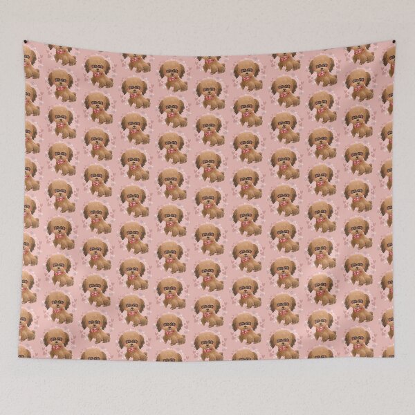 Item preview, Brown Poodle Wear a Sunglasses designed and sold by Khotekmei.
