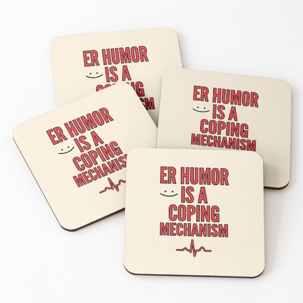 Item preview, ER Humor Coping Mechanism Dark Humor Gift for ER NursesGi Design designed and sold by Dantin.