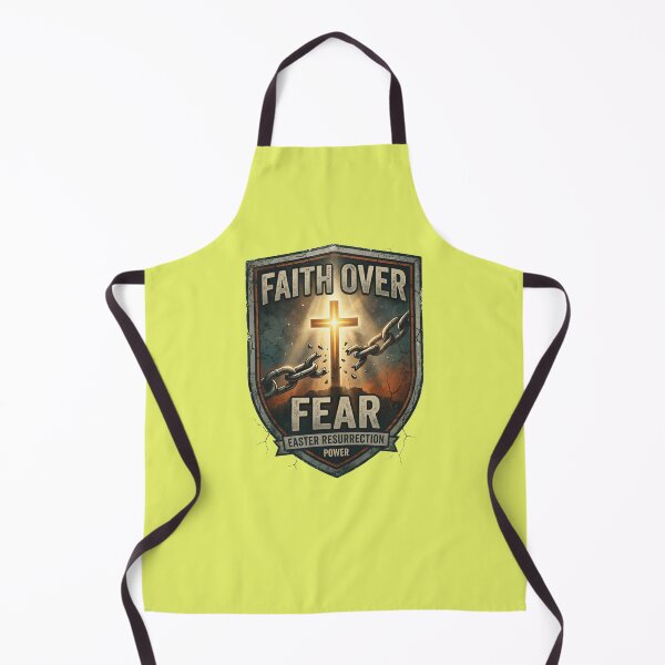 Item preview, Faith Over Fear Christian Shirt – Broken Chains Cross Easter Tee designed and sold by relso.