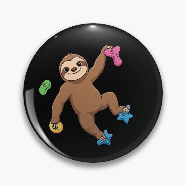 Item preview, Sloth Bouldering And Rock Climbing, Wall Climbing Lovers, Wall Climber, Free Climbing, Climbing Walls Graphic, Rock Climbing  designed and sold by DoodleUrban.
