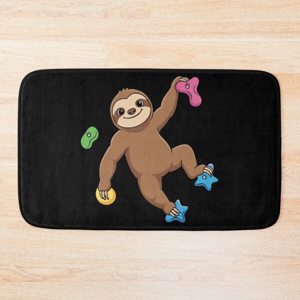 Item preview, Sloth Bouldering And Rock Climbing, Wall Climbing Lovers, Wall Climber, Free Climbing, Climbing Walls Graphic, Rock Climbing  designed and sold by DoodleUrban.