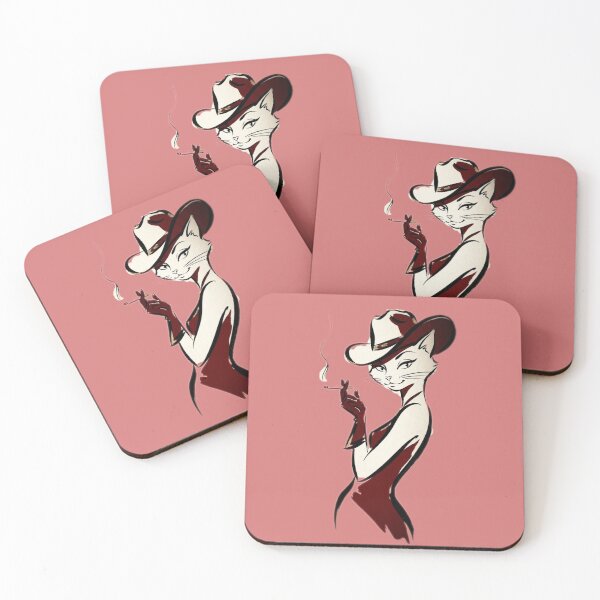 Item preview, A charming cat with a cigarette. designed and sold by Natalia-Vlad.