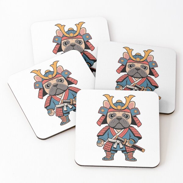 Item preview, Frenchie Samurai  designed and sold by Bodjo59.