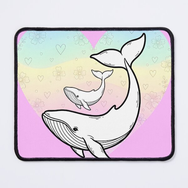 Item preview, Whale Always Love You, Mom – Mama and Baby Whale designed and sold by Sea Gem.