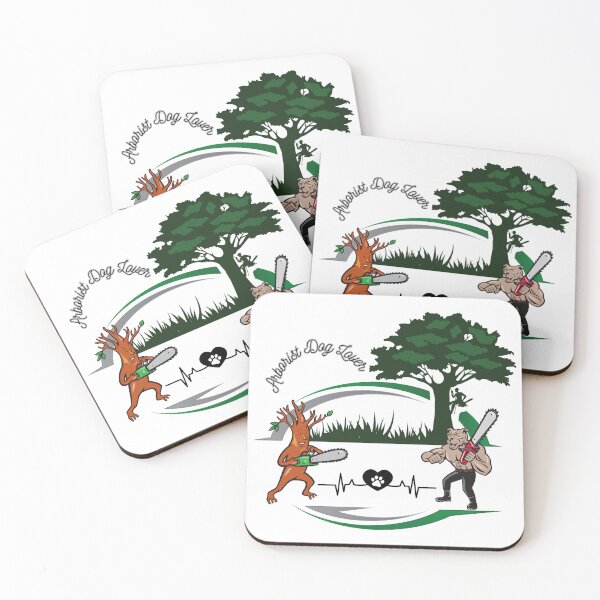 Item preview, Arborist Dog Lover Design – Tree Climber with Dog | Funny Arborist Gift for Tree Workers & Pet Lovers designed and sold by Anasalseady.
