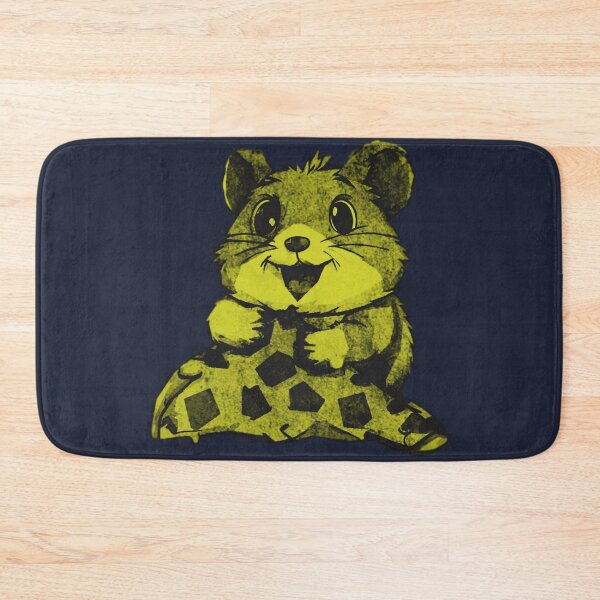 Item preview, Cute Hamster Eating Pizza designed and sold by kinpirks.