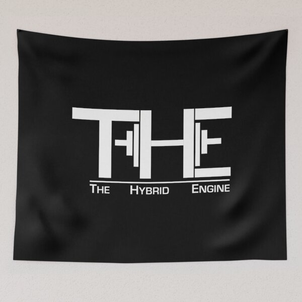 Item preview,  The Hybrid Engines White Lettering designed and sold by Des-inator.