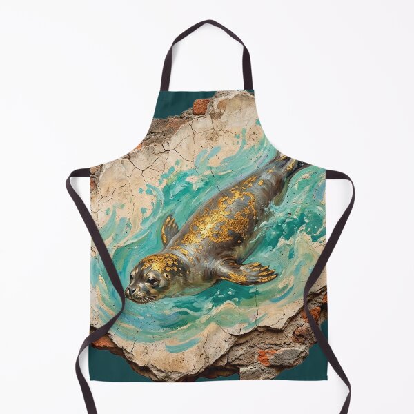 Item preview, The Golden Seal // Le Gardien Doré designed and sold by codex antique.