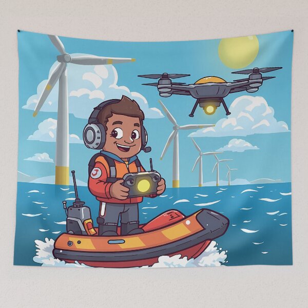 Item preview, Offshore Drone Pilot: Sea Mission designed and sold by MarineIndustry.