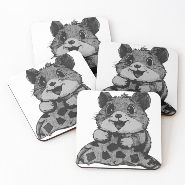 Item preview, Cute Hamster Eating Pizza designed and sold by kinpirks.