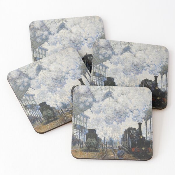 Item preview, Claude Monet Saint-Lazare Station Impressionist Art designed and sold by Loom of M..