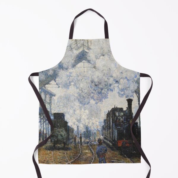 Artikelvorschau, Claude Monet Saint-Lazare Station Impressionistische Kunst entworfen und verkauft von Loom of M..
