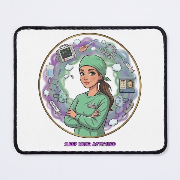 Item preview, Sleep mode: activated (anesthesiologist) designed and sold by Nurse Eve.