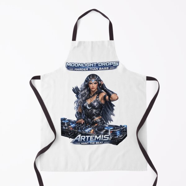 Item preview, Artemis DJ Goddess – Moonlight Bass Drop designed and sold by  ZenRave Designs.