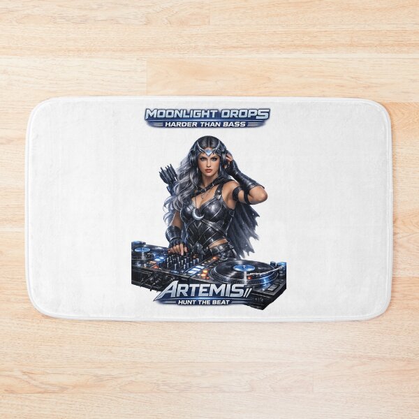 Item preview, Artemis DJ Goddess – Moonlight Bass Drop designed and sold by  ZenRave Designs.