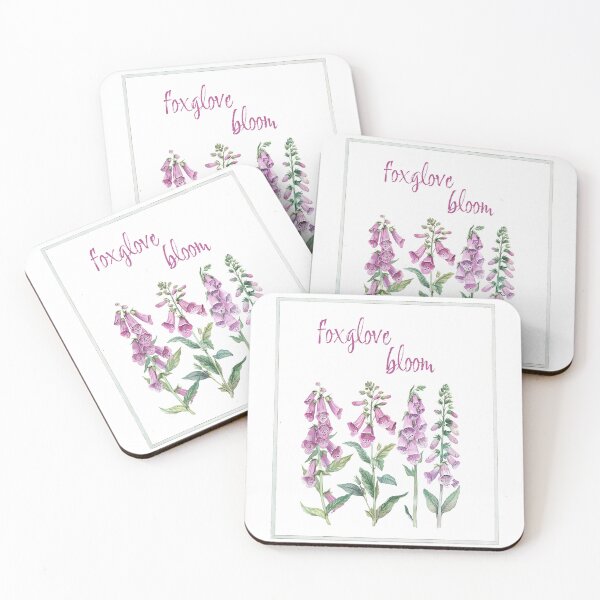 Item preview, Foxglove Bloom Vintage Botanical Flower Illustration designed and sold by AggyCreatif.