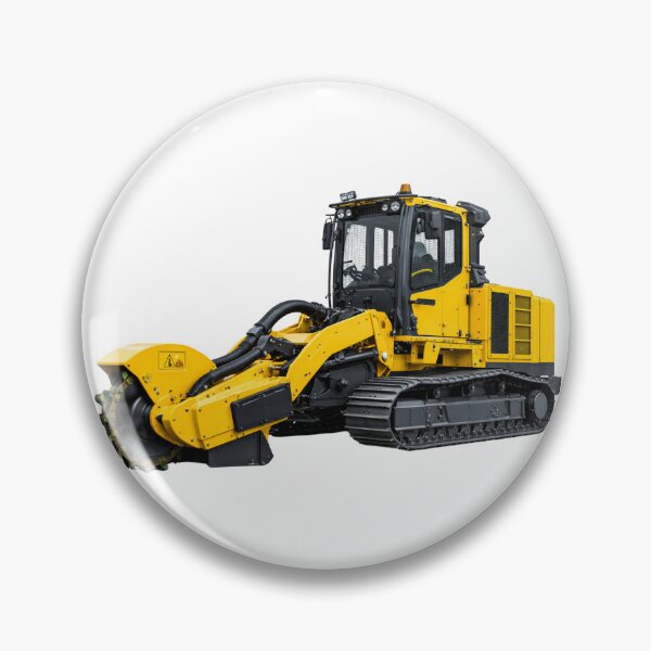 Item preview, Industrial Rock Trencher Heavy Machinery Illustration designed and sold by Radekku.