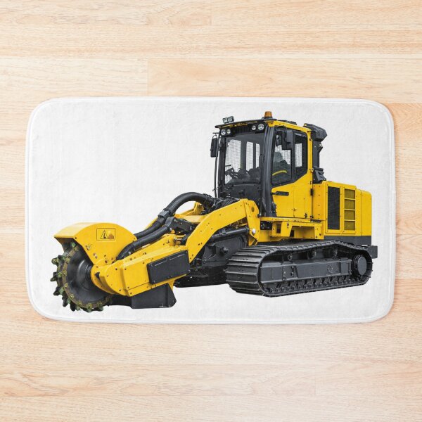 Item preview, Industrial Rock Trencher Heavy Machinery Illustration designed and sold by Radekku.
