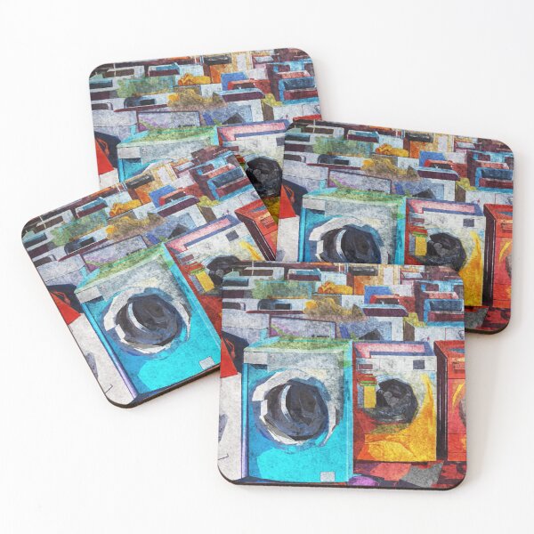 Item preview, Abstract washing machines designed and sold by kinpirks.