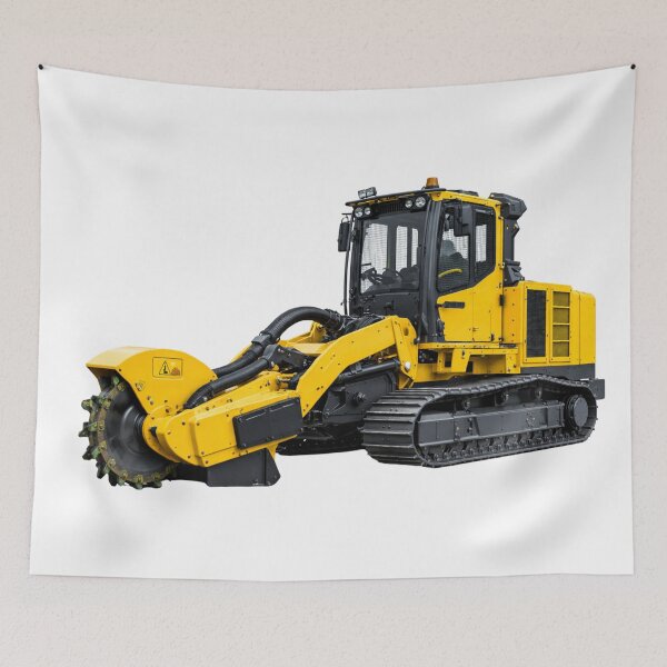 Item preview, Industrial Rock Trencher Heavy Machinery Illustration designed and sold by Radekku.
