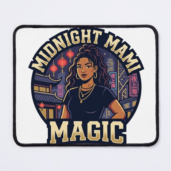 Item preview, 4K Enigmatic Latina, Dark Shanghai Nights designed and sold by ABArtByAlexST.
