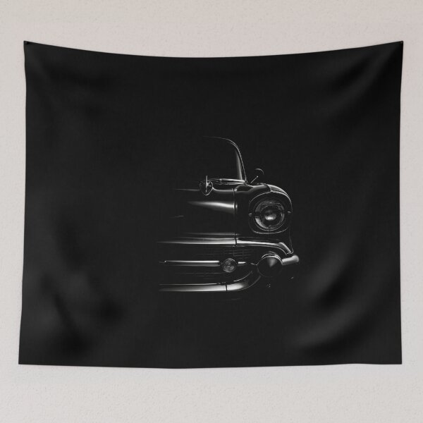 Item preview, 1957 Chevy Bel Air Dark Teaser Close-Up Classic Car Art designed and sold by TheArtOfCar.