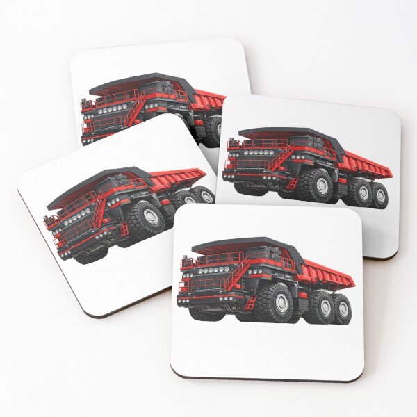 Item preview, Giant Mining Haul Truck Illustration – Heavy Machinery Industrial Art designed and sold by Radekku.