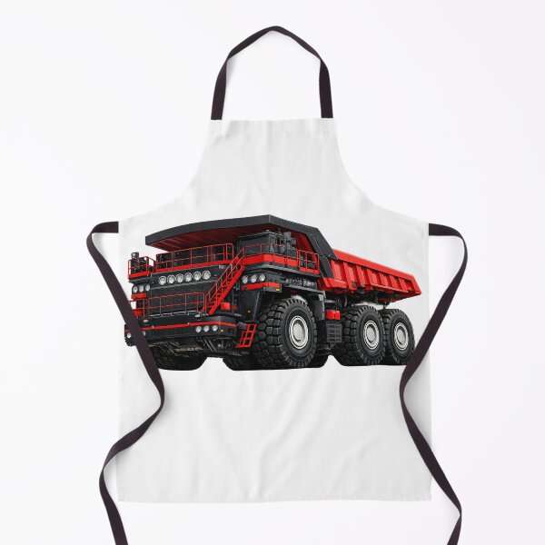 Item preview, Giant Mining Haul Truck Illustration – Heavy Machinery Industrial Art designed and sold by Radekku.