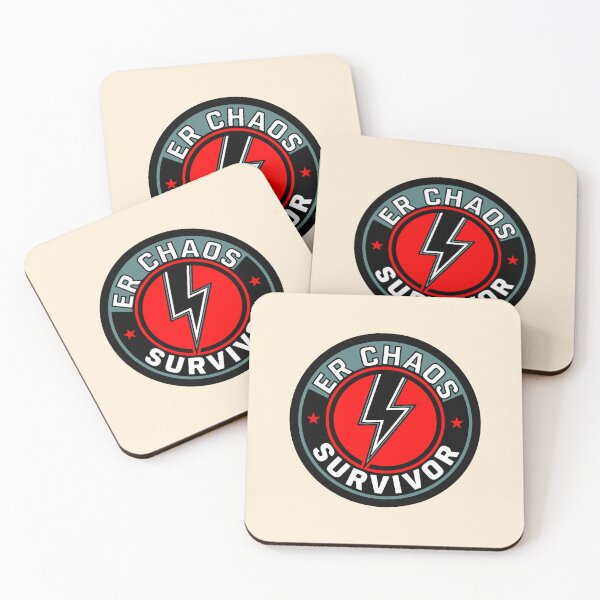 Item preview, ER Chaos Survivor Funny Emergency Room Gift Design designed and sold by Dantin.