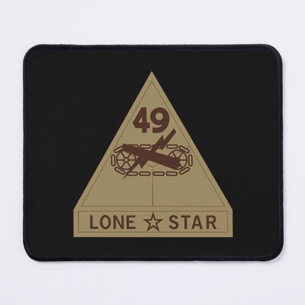 Item preview, Army - SSI - 49th Armored Division w Name Tape - Subdued Desert X 300 designed and sold by Military Insignia Products.