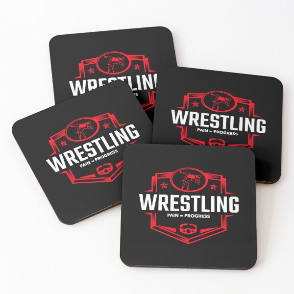 Item preview, Wrestling Pain = Progress designed and sold by T-shirt Takedown.